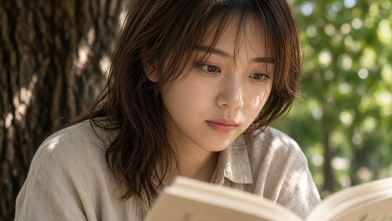木漏れ日の読書