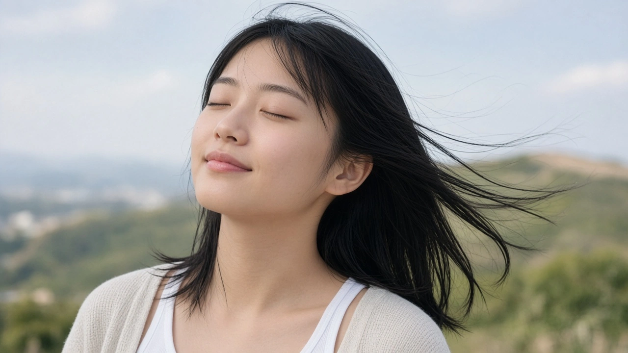 丘の上の風