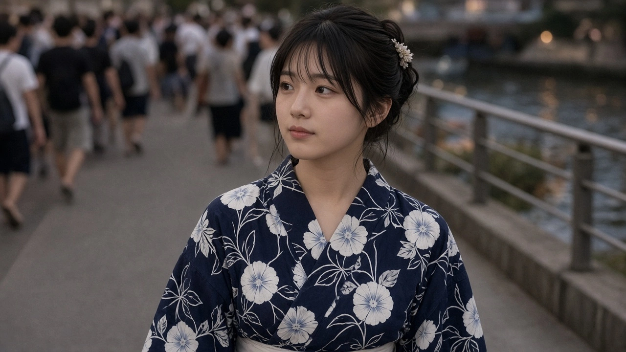 花火大会の帰り
