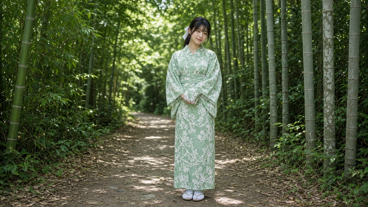 竹林の小道
