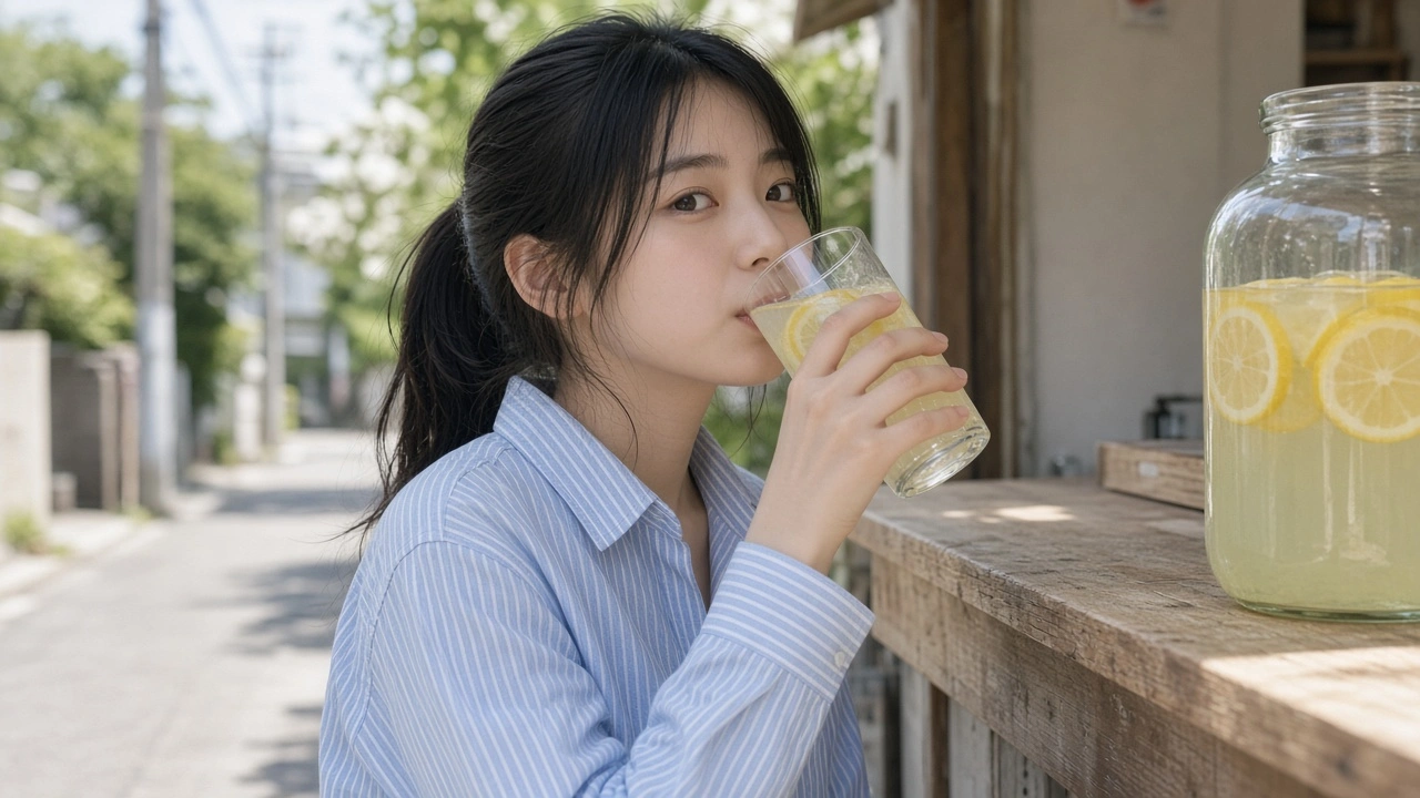 レモネードの昼下がり