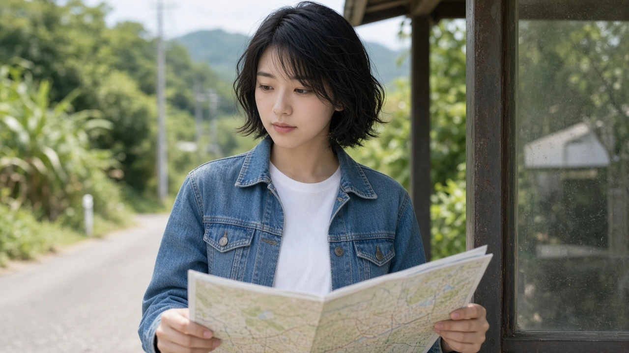 バス停の地図