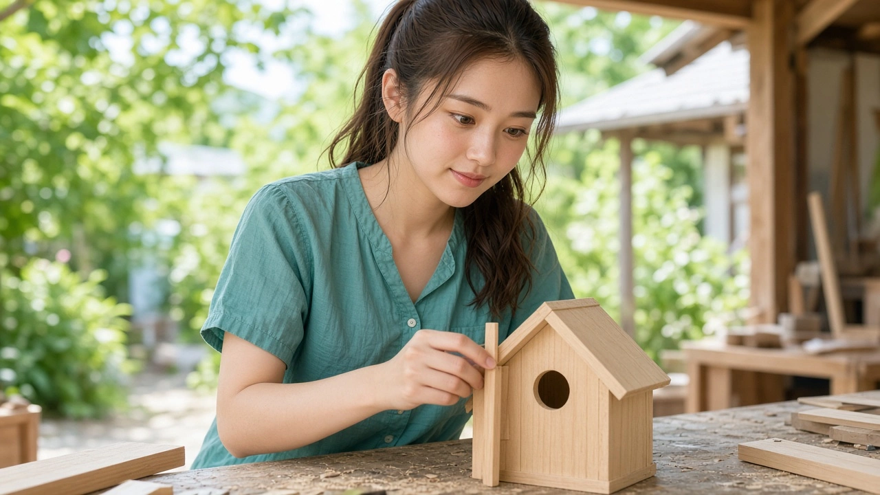 巣箱づくり