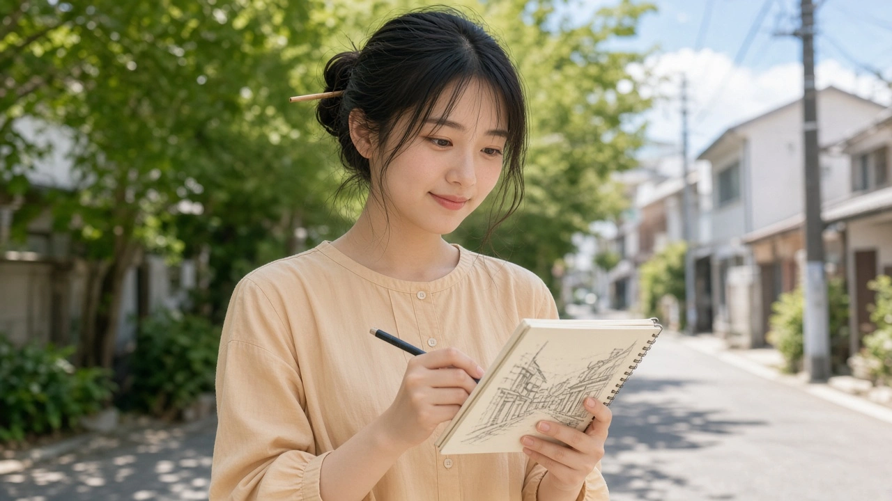 街角のスケッチ