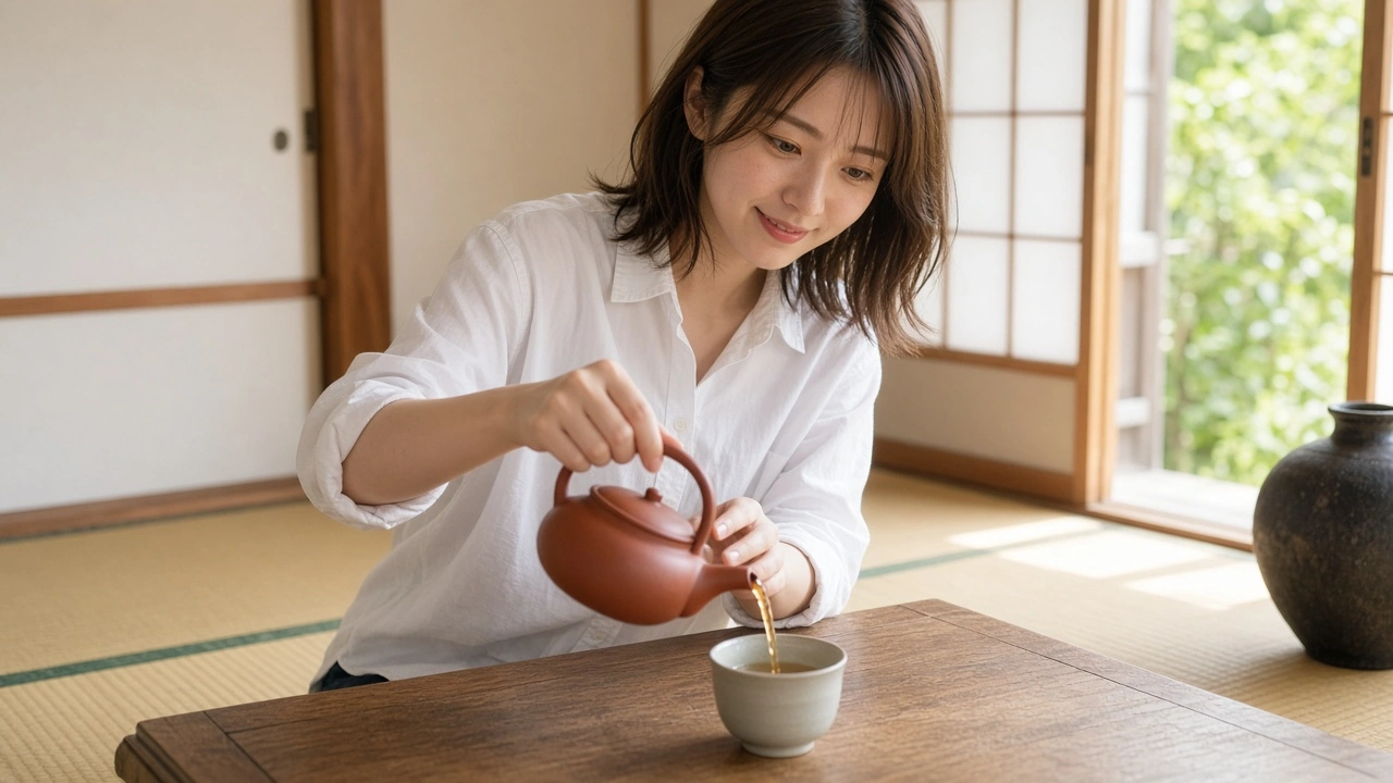 和室の急須