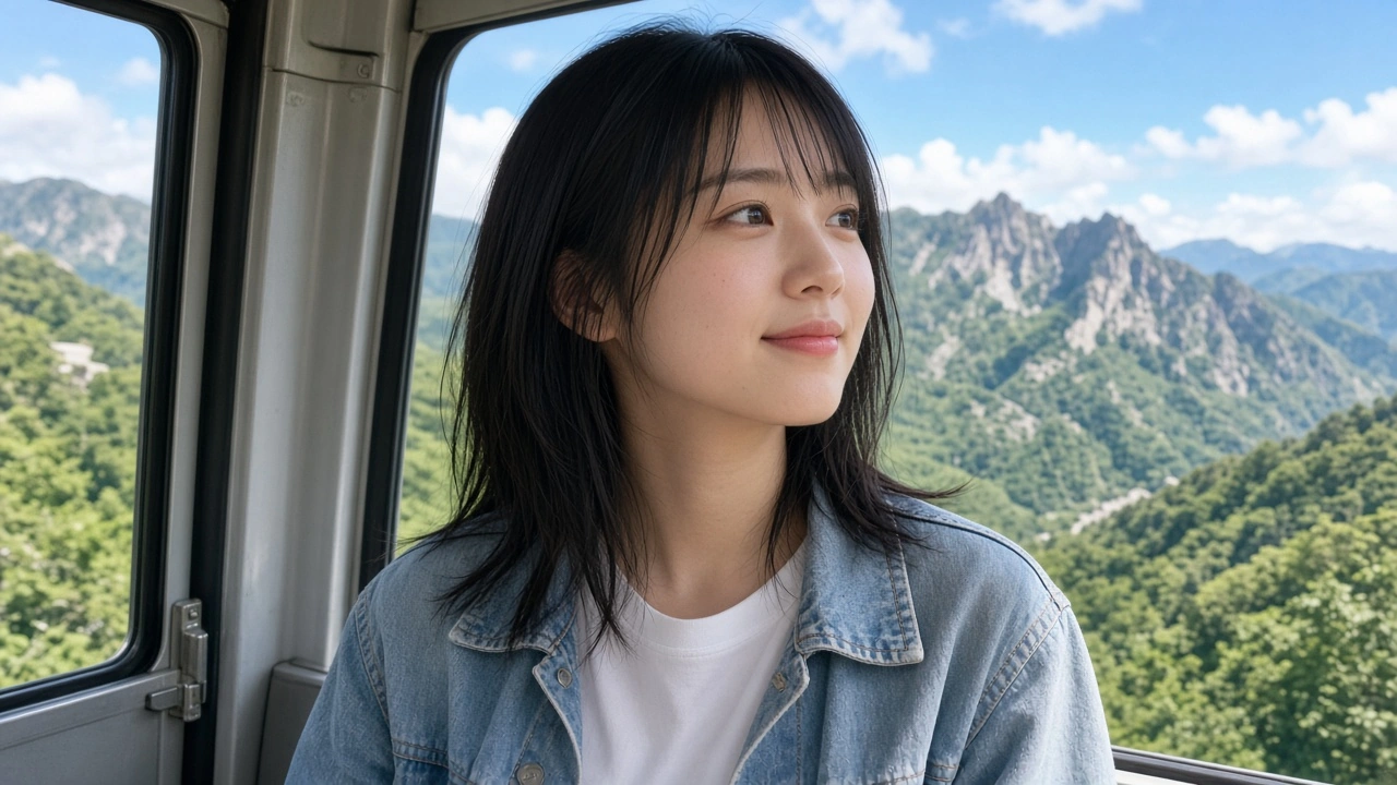山のゴンドラ